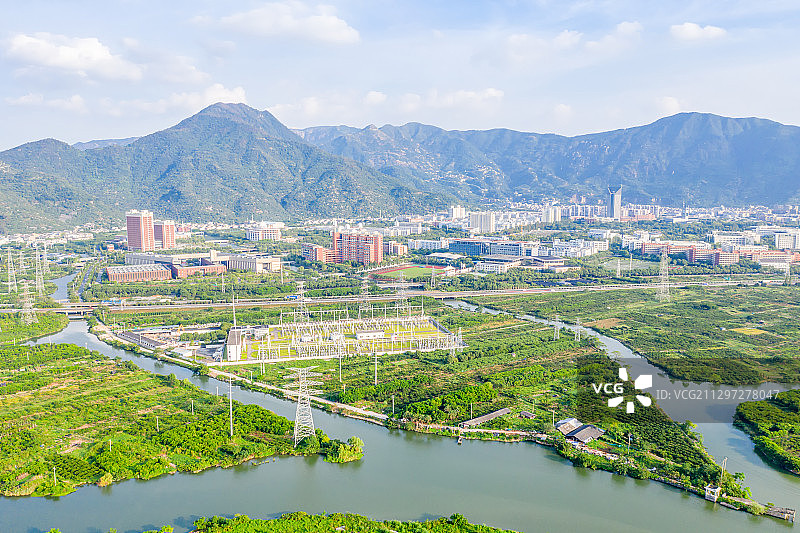 温州城市风光图片素材