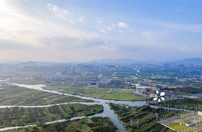 温州城市风光图片素材