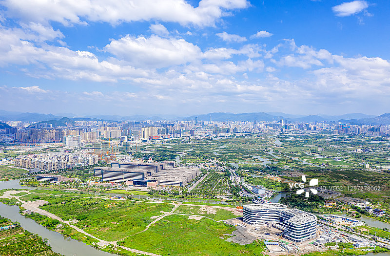 温州城市风光图片素材