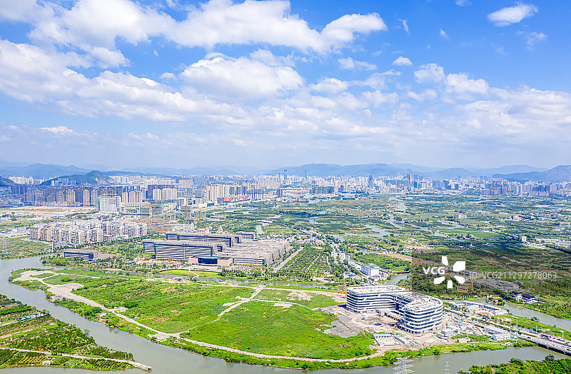 温州城市风光图片素材