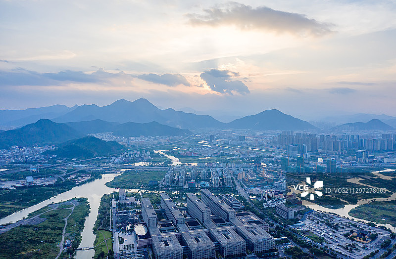 温州城市风光图片素材