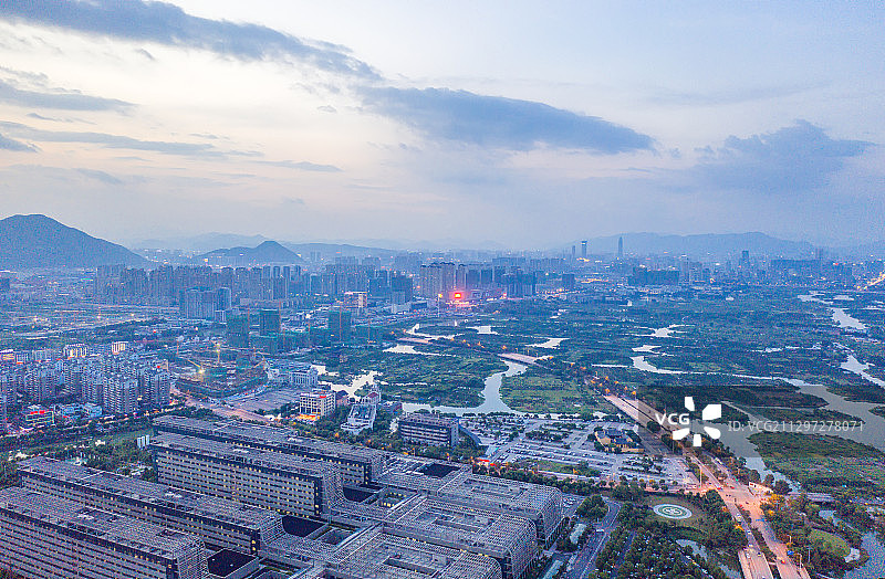 温州城市风光图片素材