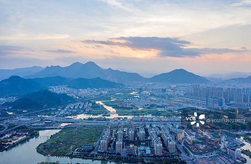温州城市风光图片素材