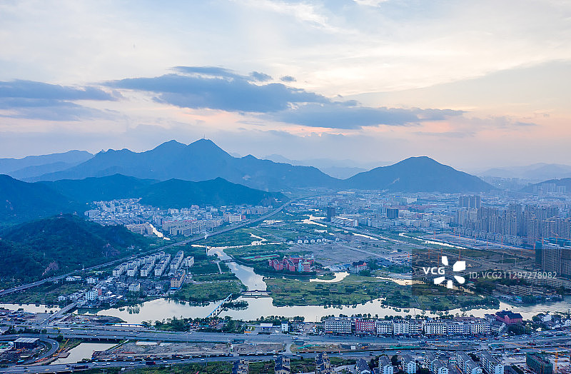 温州城市风光图片素材