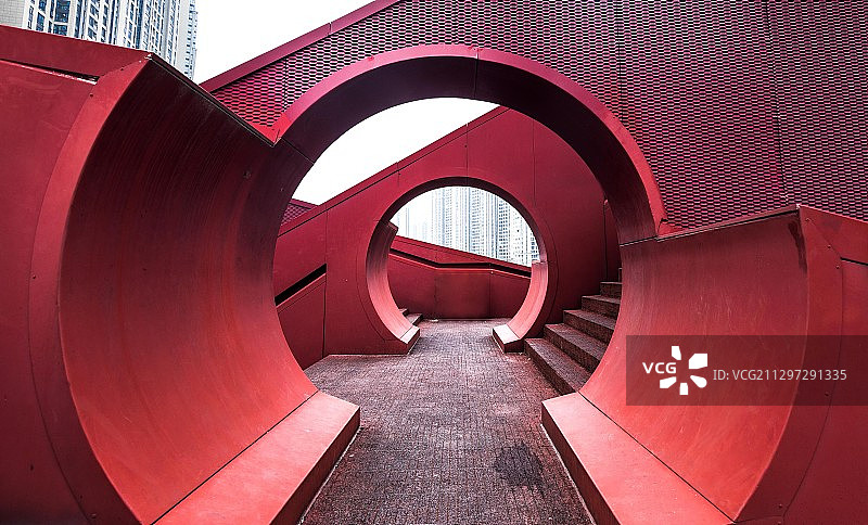 梅溪湖步行桥图片素材