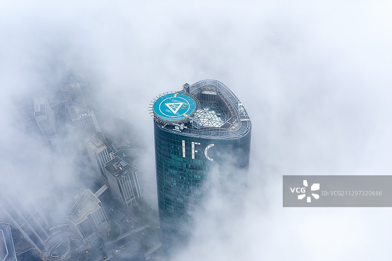 广州西塔IFC图片素材