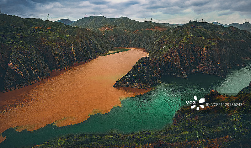 黄河三峡图片素材