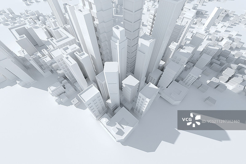 3D城市建筑图片素材
