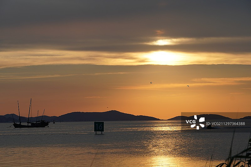 夕阳无限好图片素材