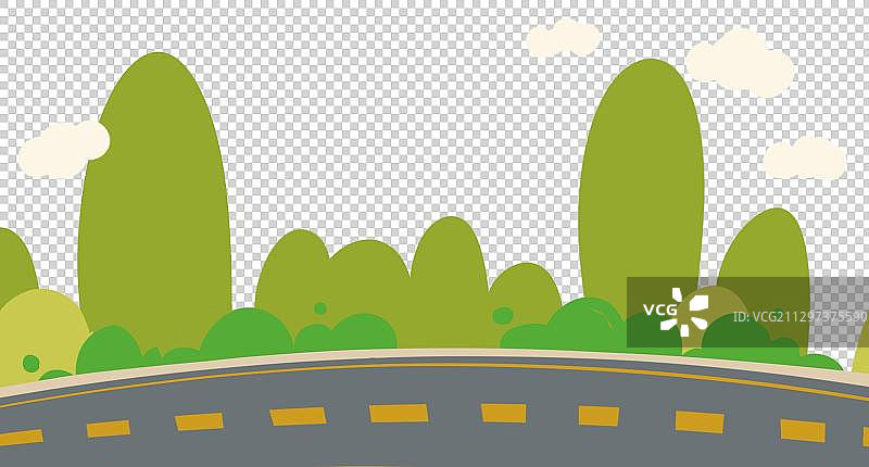 马路风景图片素材