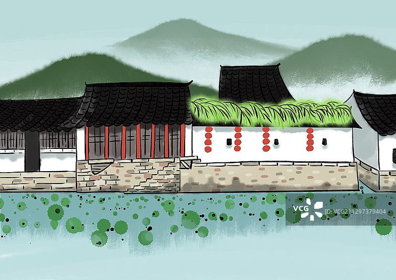 水乡图片素材