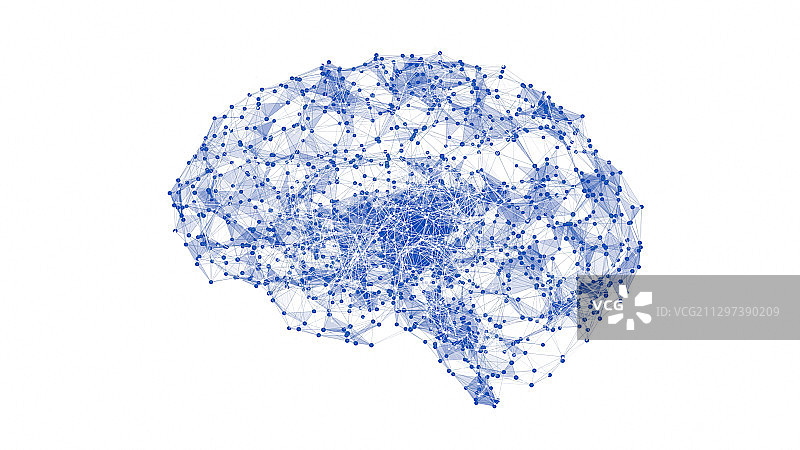 大脑神经网络，图示图片素材