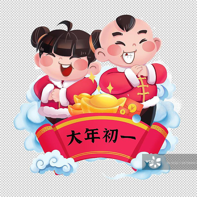 大年初一图片素材