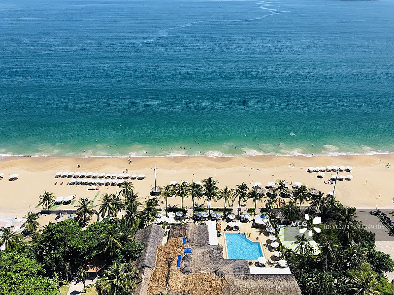 芽庄哈瓦那酒店17楼的风景图片素材