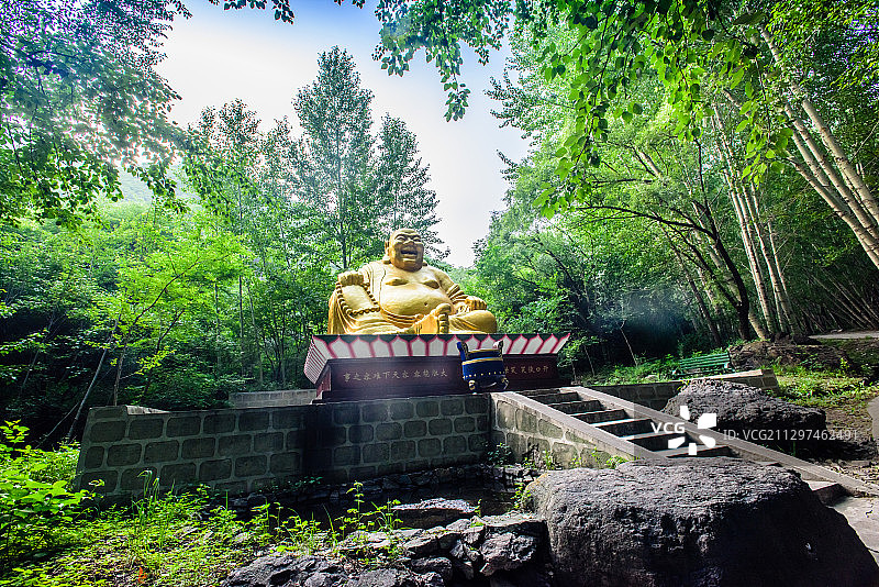 河北黄龙山庄图片素材