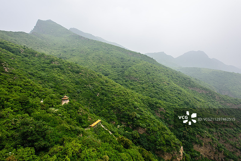 河北黄龙山庄云中草原图片素材