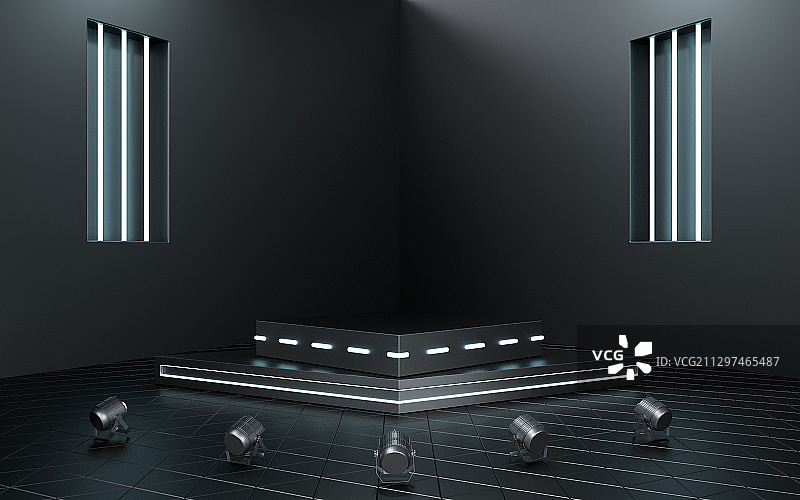 C4D电商空间图片素材