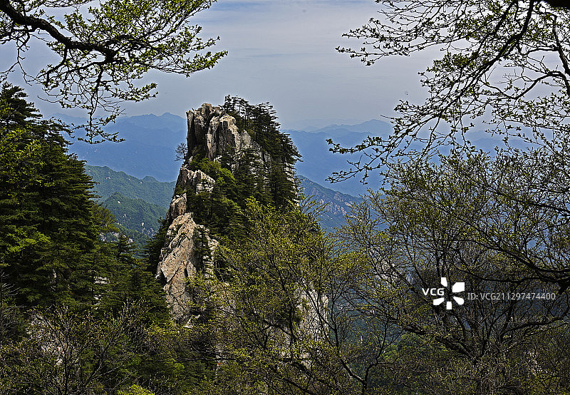 河南平顶山市鲁山县尧山（石人山）图片素材