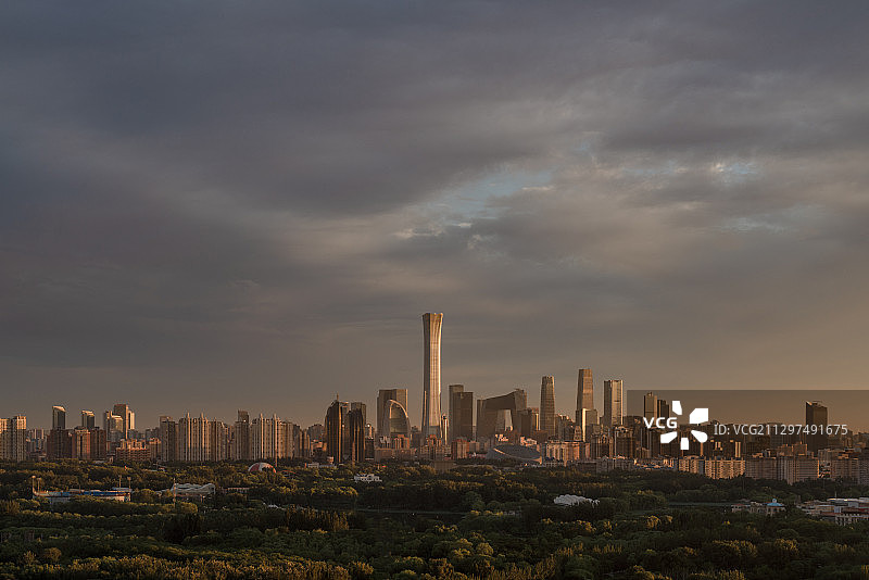 北京国贸城市风光图片素材