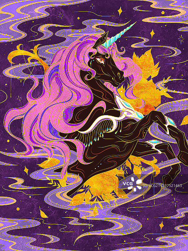 《梦吟天马》图片素材