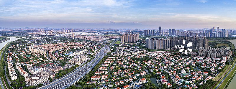 佛山市顺德区陈村镇碧桂花城图片素材