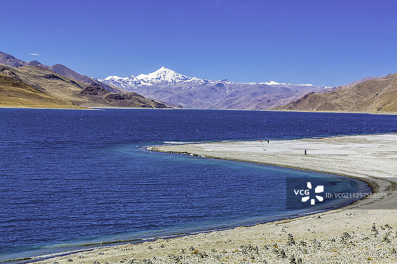 西藏三大圣湖之一 羊卓雍措图片素材