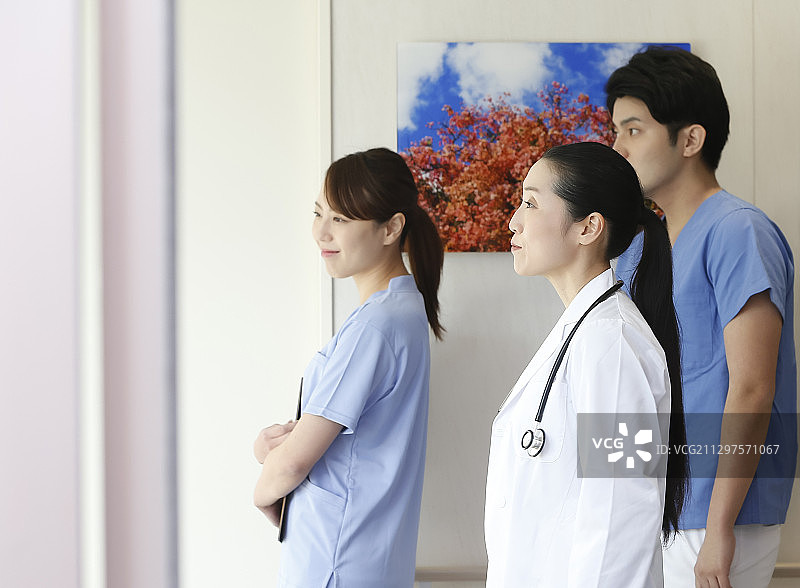 医疗医院女医生护士图片素材