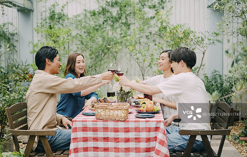 家庭露台花园图片素材