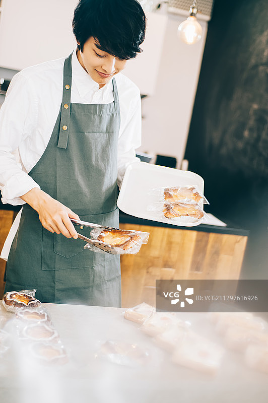 烘焙店兼职员工图片素材