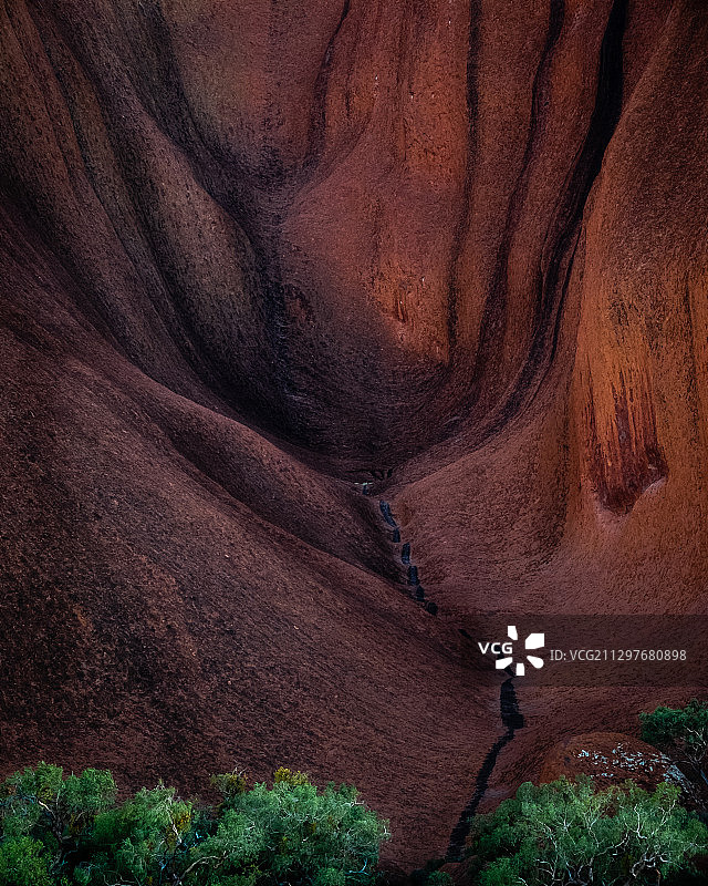 澳大利亚爱丽丝泉的岩层美景图片素材