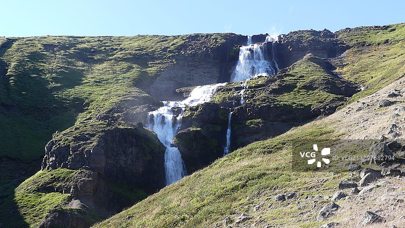 瀑布风光图片素材
