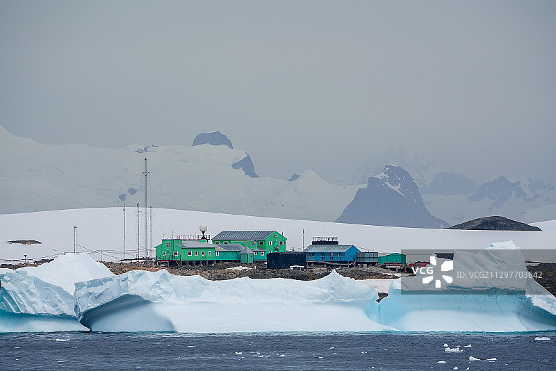 南极 乌克兰科考站图片素材