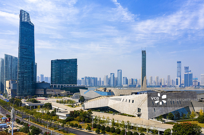 长沙北辰三角洲 图书馆 博物馆 规划展示馆  音乐厅图片素材