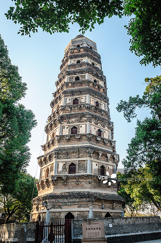 冬日虎丘图片素材