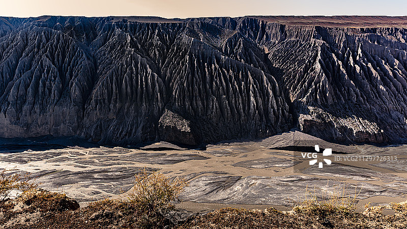 新疆独山子大峡谷风光图片素材