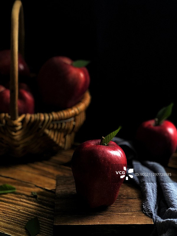 花牛苹果图片素材