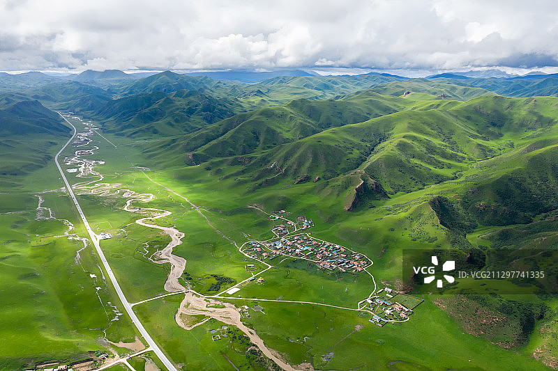 郎木镇图片素材
