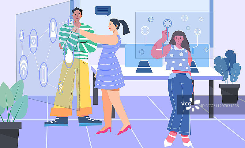 科技工作图片素材