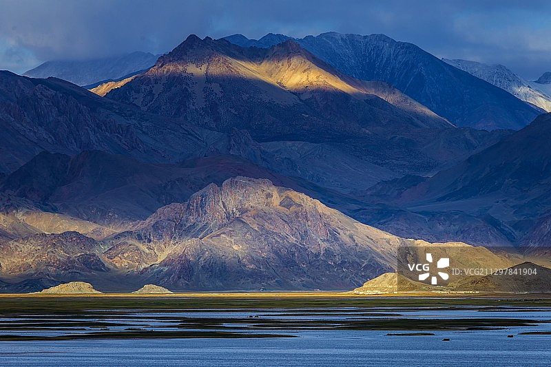 班公错自然风光图片素材