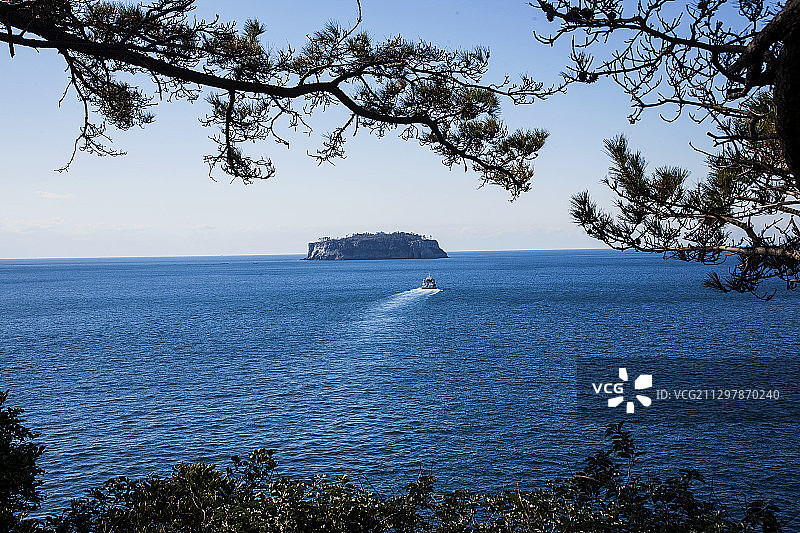 蓝天碧海图片素材
