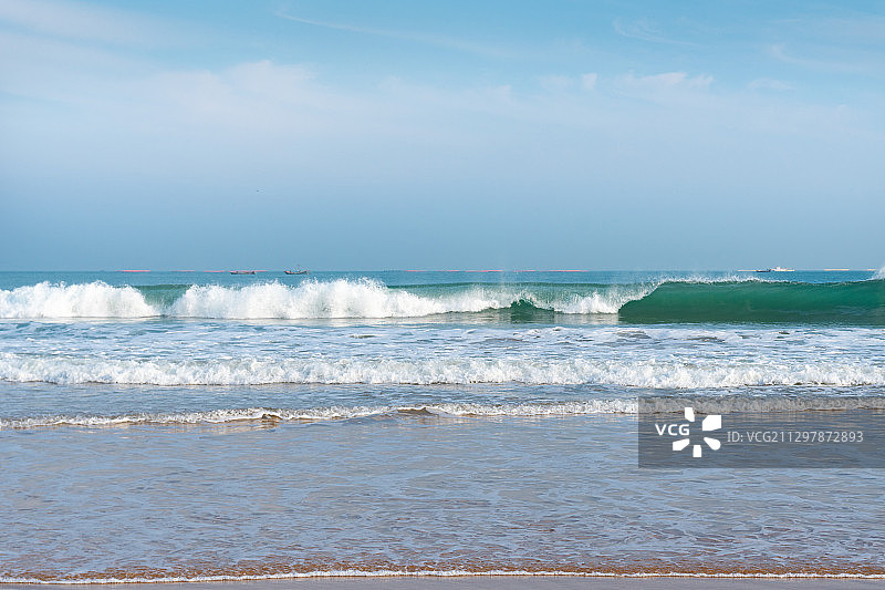 海边沙滩风景图片素材
