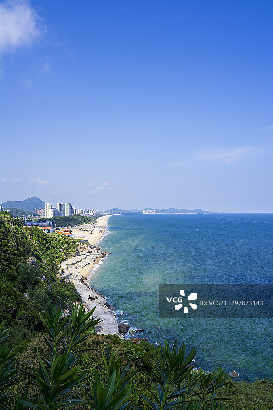 阳江十里银滩图片素材
