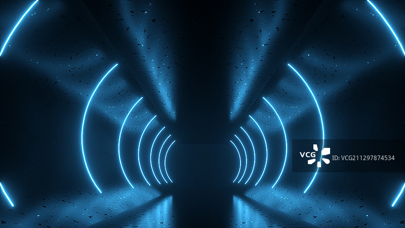 C4D极简空间图片素材