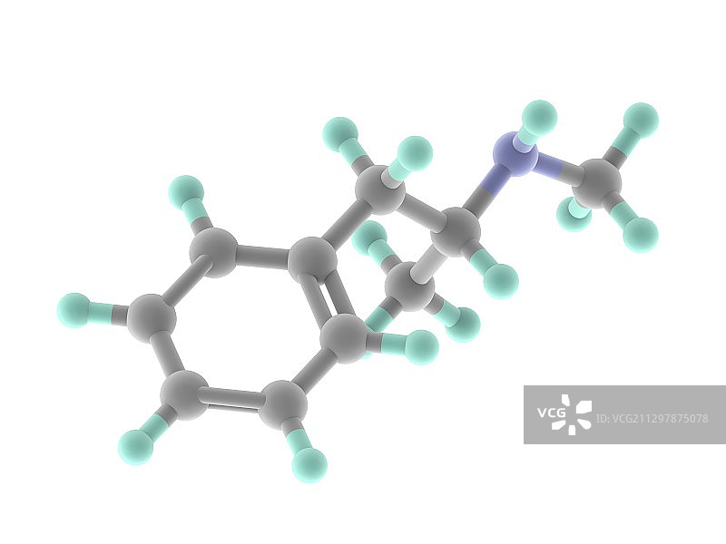甲基苯丙胺药物分子图片素材