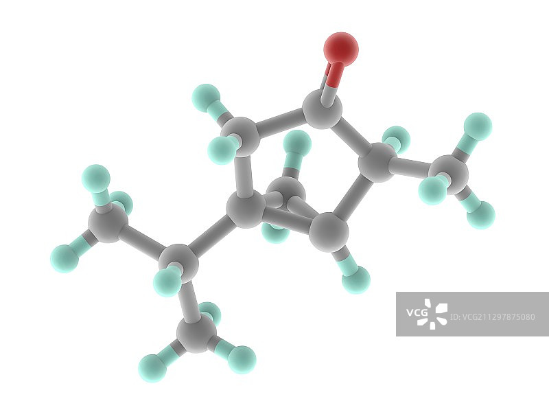 侧柏酮分子图片素材