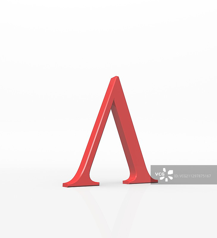 希腊字母Lambda大写图片素材