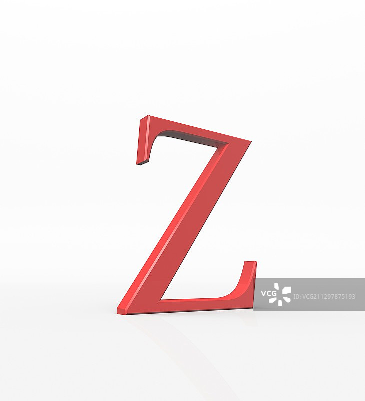 希腊字母大写Zeta图片素材