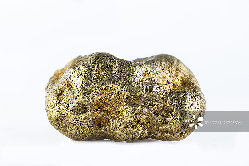 白色背景上的蘑菇特写图片素材