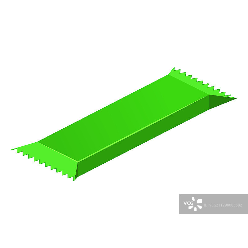2.5D巧克力棒包装塑料箔图片素材