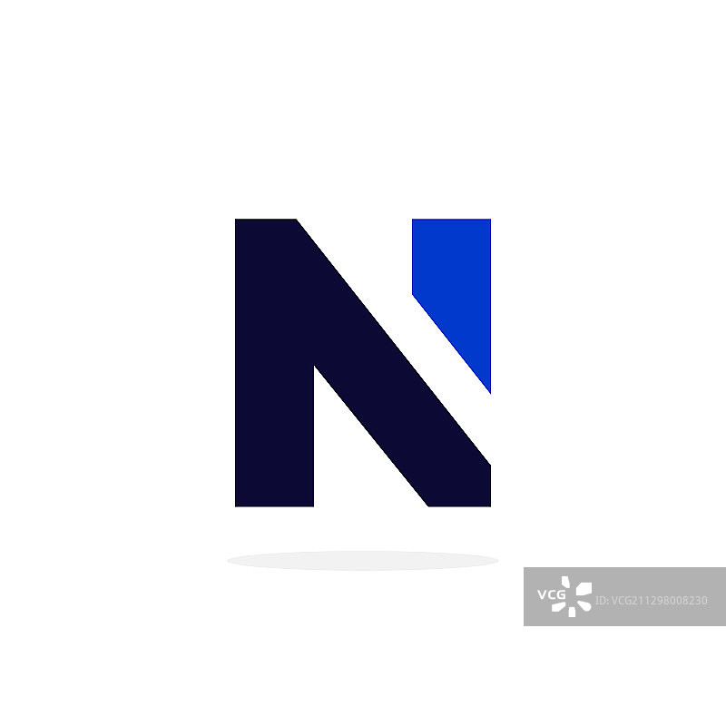 几何标志字母N图片素材